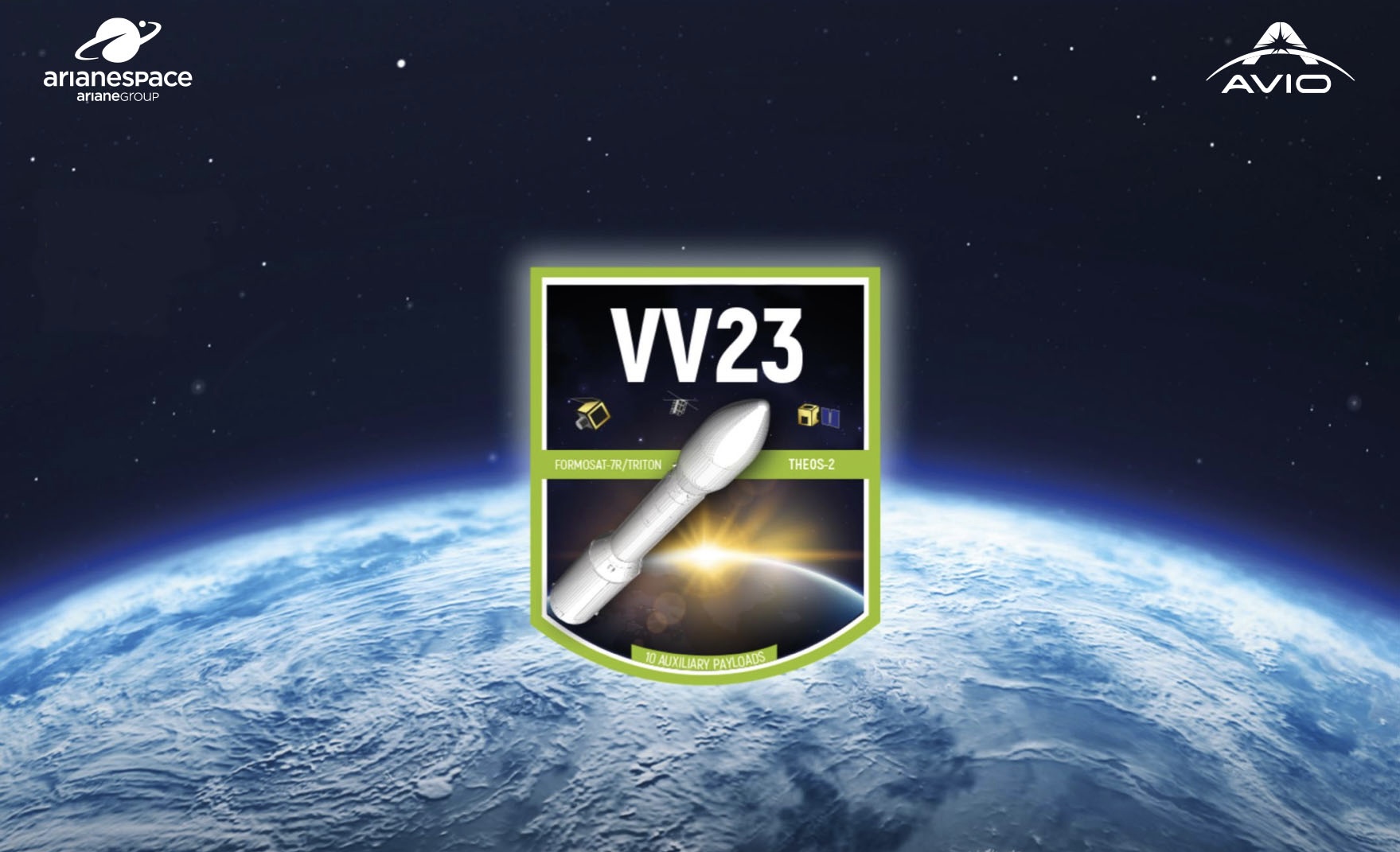 VV23 graphics from Arianespace