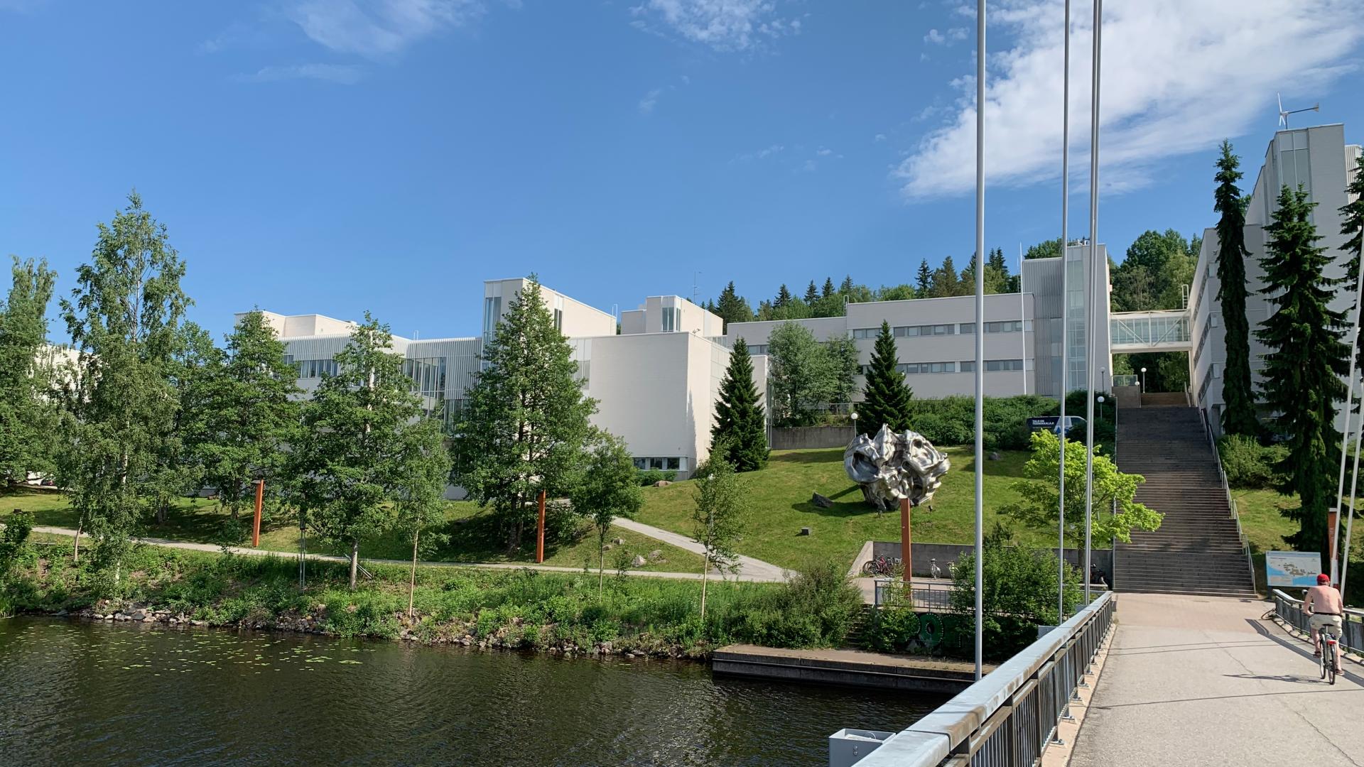 Phyics department of the University of Jyväskylä