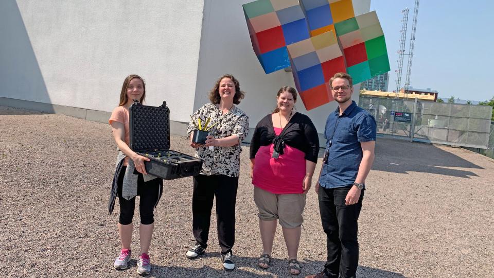 First satellites delivered
